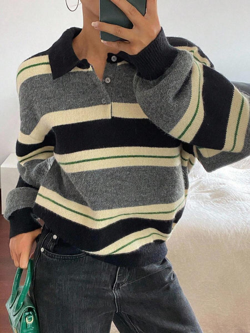 STRIPED POLO