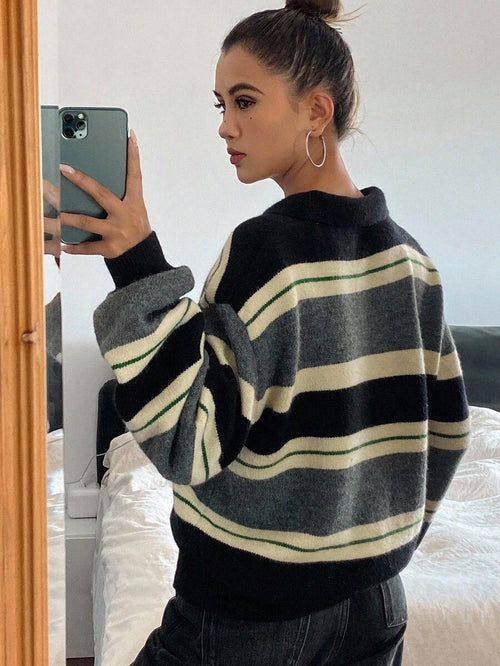 STRIPED POLO