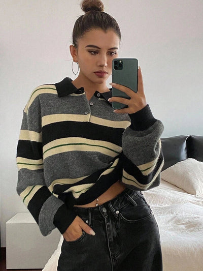 STRIPED POLO