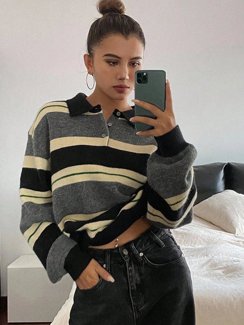STRIPED POLO