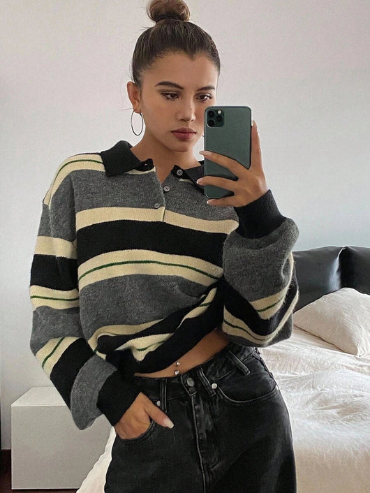 STRIPED POLO