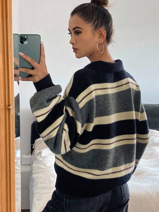 STRIPED POLO