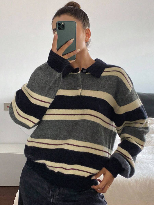 STRIPED POLO