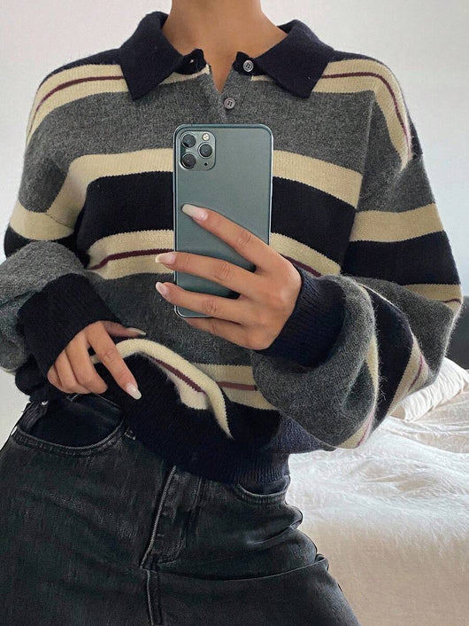 STRIPED POLO