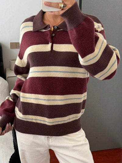 STRIPED POLO