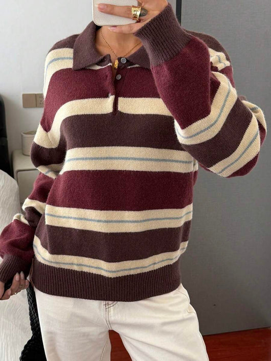 STRIPED POLO