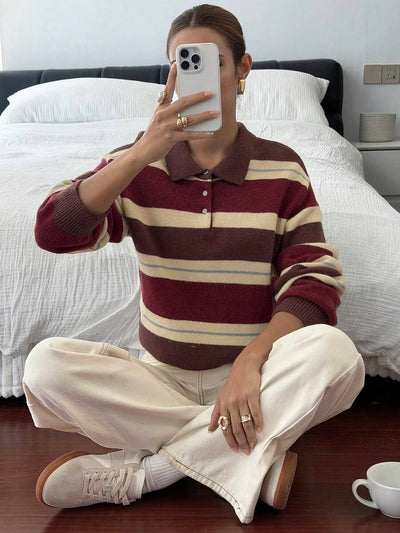 STRIPED POLO
