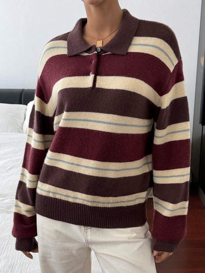 STRIPED POLO