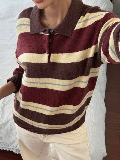 STRIPED POLO