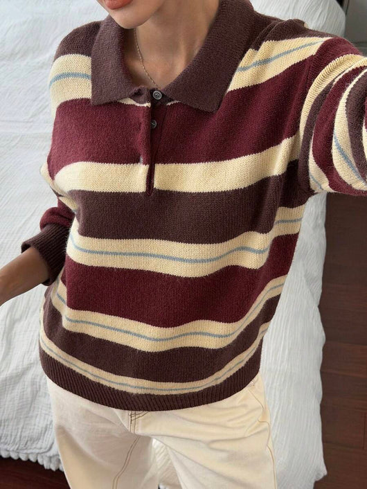 STRIPED POLO