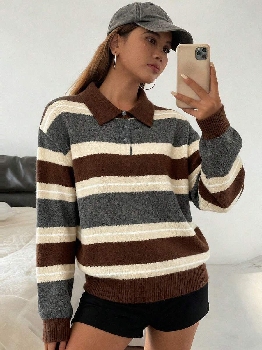 STRIPED POLO