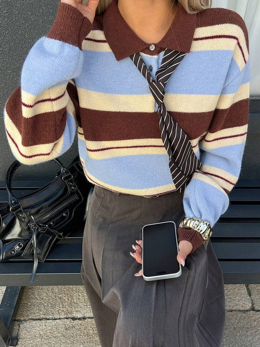 STRIPED POLO