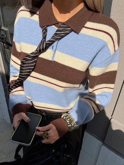 STRIPED POLO