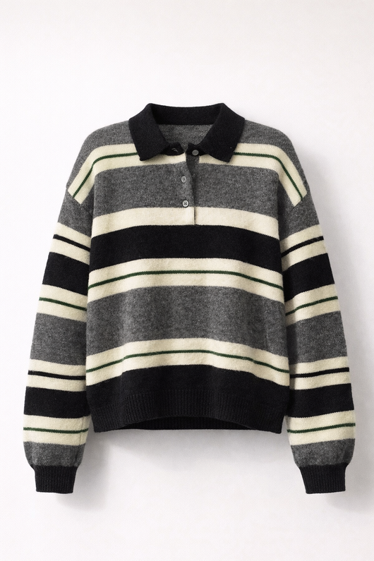 STRIPED POLO