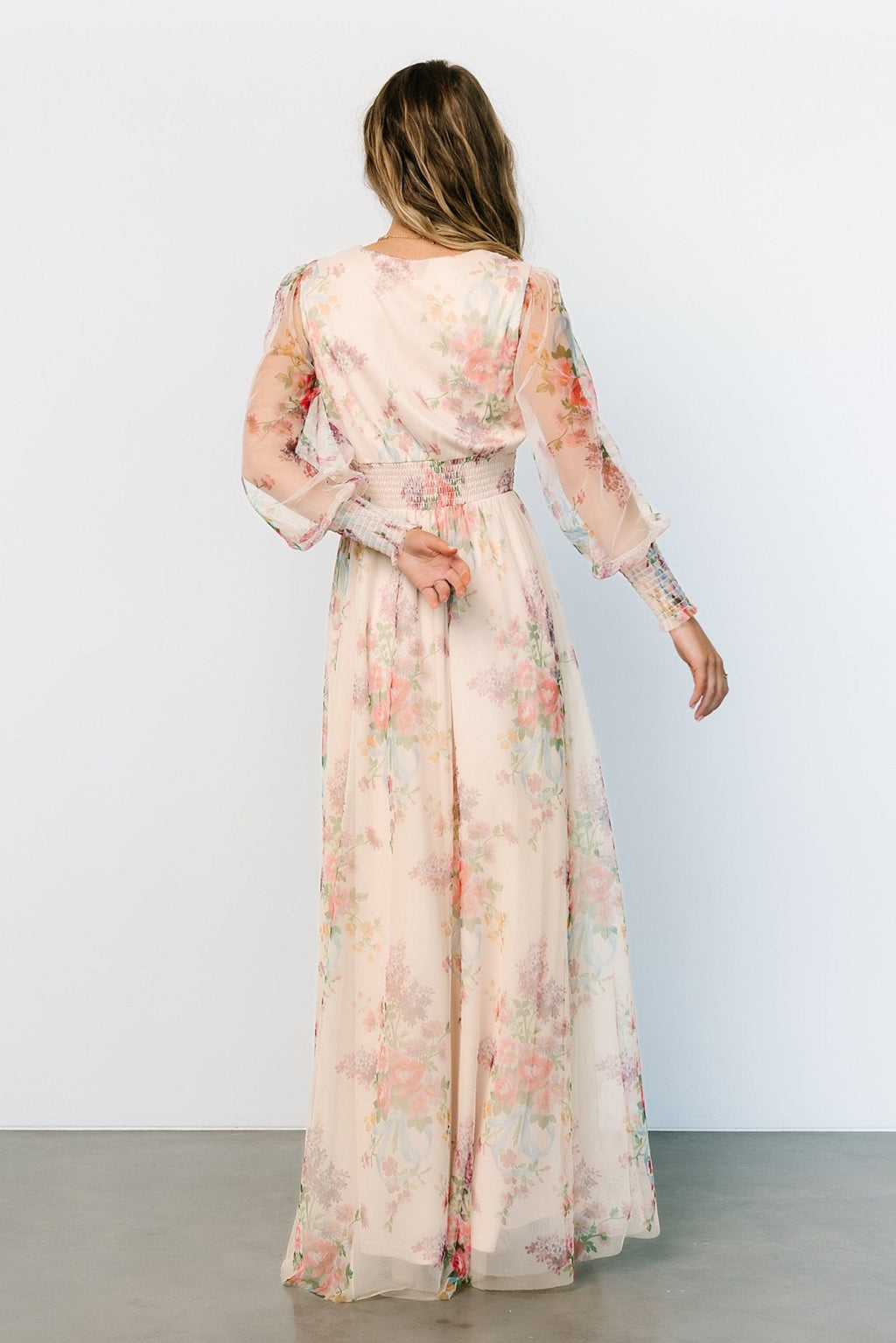 Layla Tulle Maxi Dress | Romantic Floral
